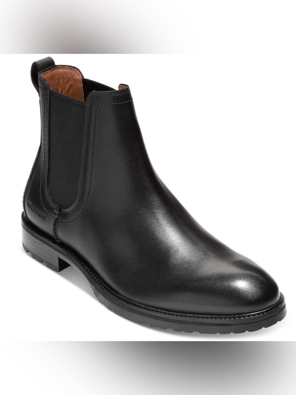 Cole Haan Black Leather Chelsea Boots Men’s 10 | Pristine Condition